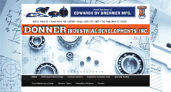 Desktop Screenshot of donnerindustrial.com
